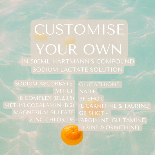 Customise Your Own IV Drip